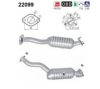 HONDA 18160RSHE00 Catalytic Converter